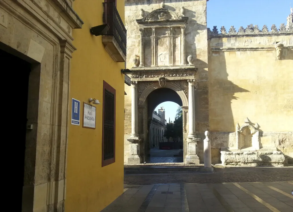 hotel cerca de la mezquita de Córdoba